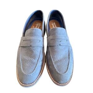 Bostonian Commonwealth Men’s Blue Suede Penny Loafers – US 9
